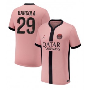 Paris Saint-Germain Bradley Barcola #29 Alternativní Dres 2024-25 Krátký Rukáv